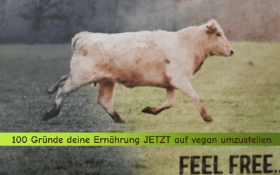 100 Gründe dafür, deine Ernährung JETZT  auf VEGAN umzustellen