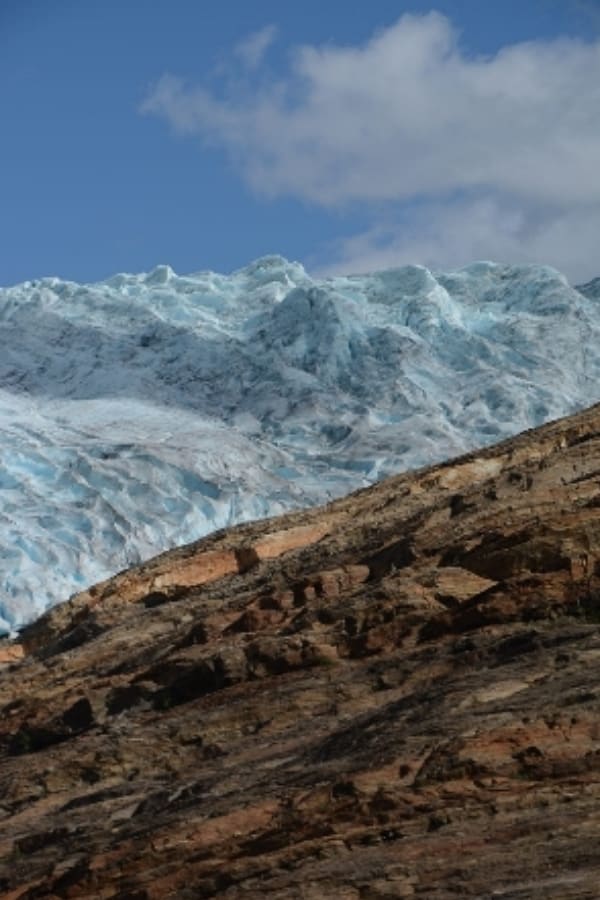 Gletscher in Finnland