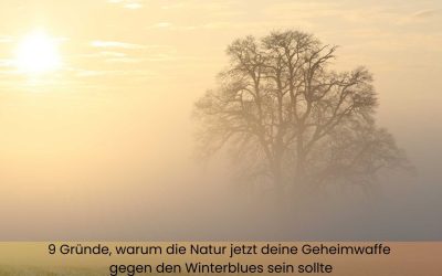 9 Gründe, warum die Natur deine Geheimwaffe gegen den Winterblues ist