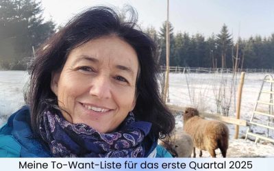 Meine To-Want-Liste für das erste Quartal 2025